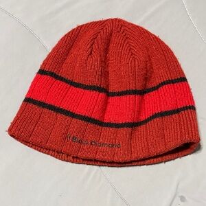 Black Diamond Rust and Black Knit Hat
